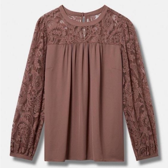 🅽🅴🆆 𝐓𝐨𝐫𝐫𝐢𝐝 𝐋𝐨𝐧𝐠 𝐒𝐥𝐞𝐞𝐯𝐞 𝐋𝐚𝐜𝐞 𝐁𝐥𝐨𝐮𝐬𝐞 - Picture 5 of 14